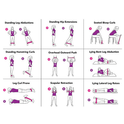 Bandas elásticas de entrenamiento
